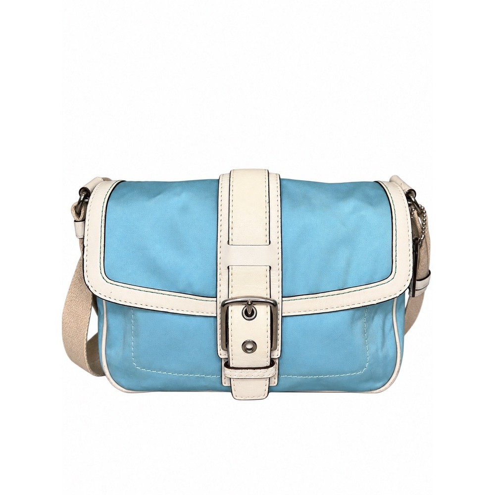 Coach Hamptons Baby Blue Crossbody 2010